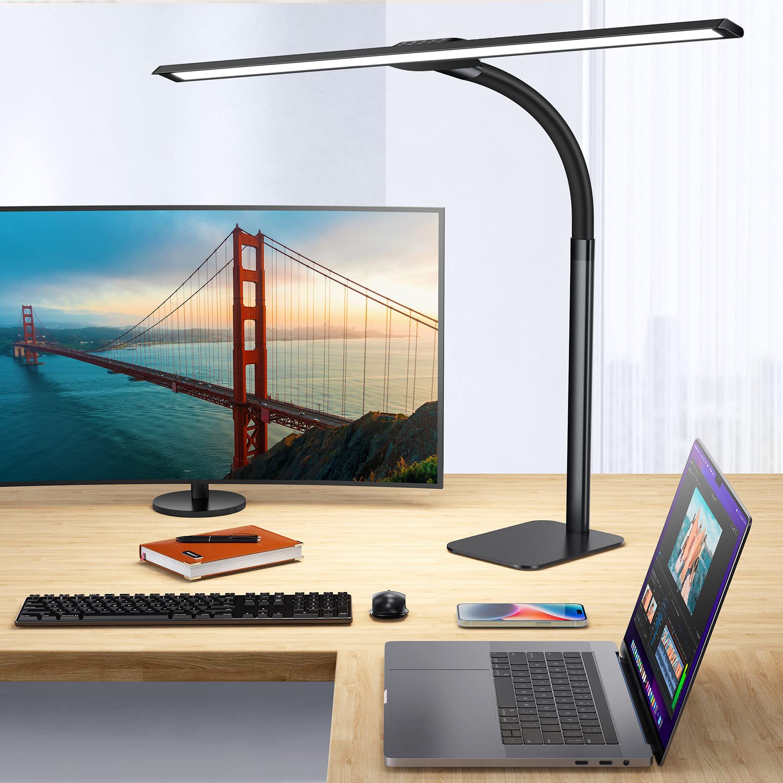 Kary LED Desk Lamp - 24W Architect Desk Light with 31.5