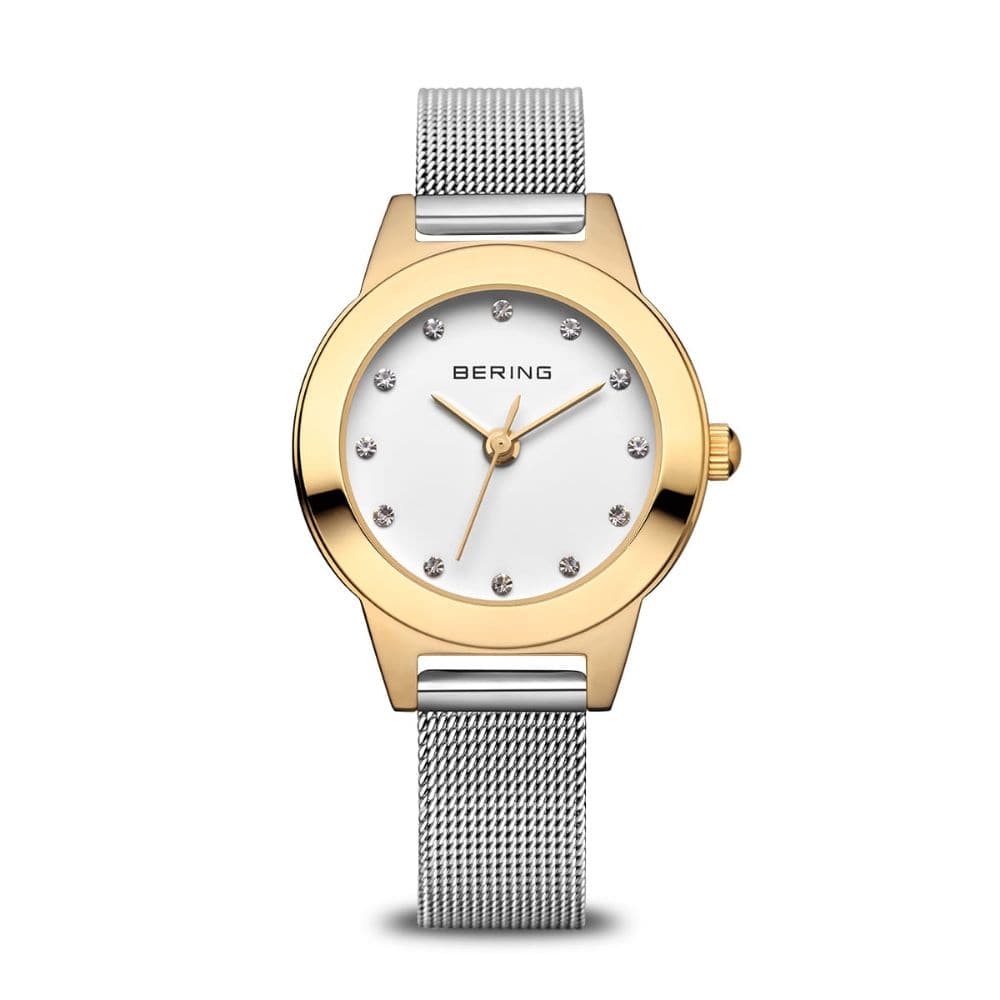 BERING 11125-010 Classic Women's Watch - Slim Minimalist Design with Sapphire Glass | Perfect for Office, Formal Events & Everyday Elegance