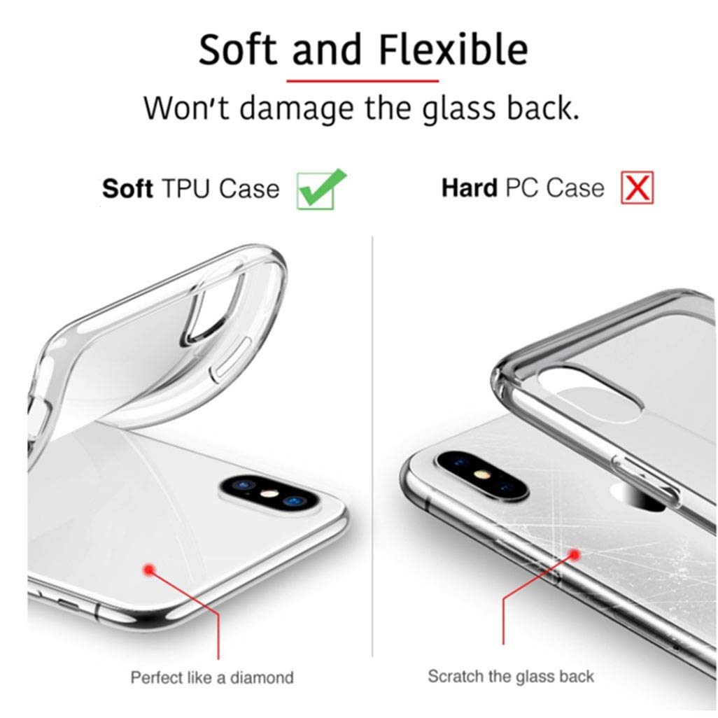 Oukitel WP5 Pro Case 5.5 Inch - Transparent TPU Soft Silicone Phone Cover | Slim Anti-Scratch & Shockproof Protection | Perfect for Outdoor Activities, Work & Daily Use