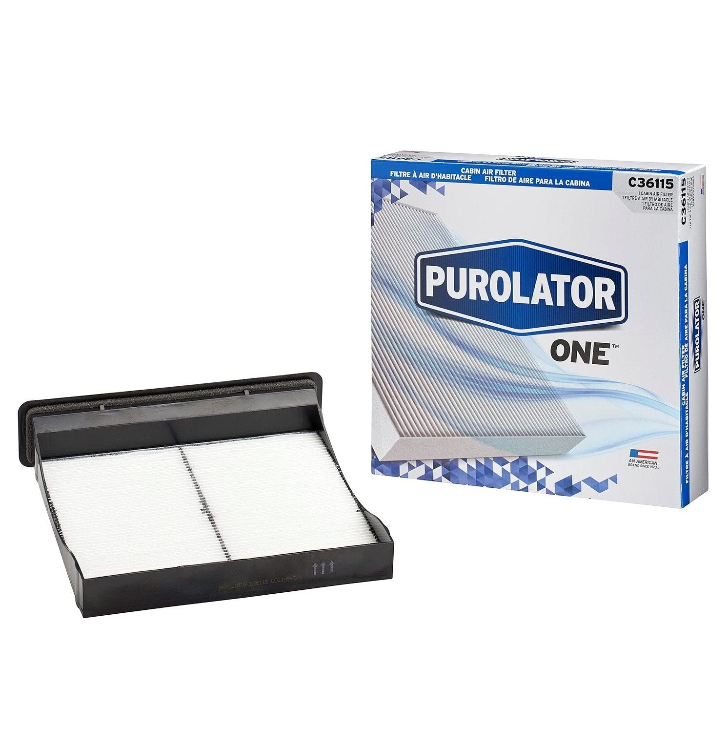CFFILTER C36115 Cabin Air Filter - Premium Replacement for Cleaner Airflow & Odor Reduction - Ideal for Home, Office & Car Use