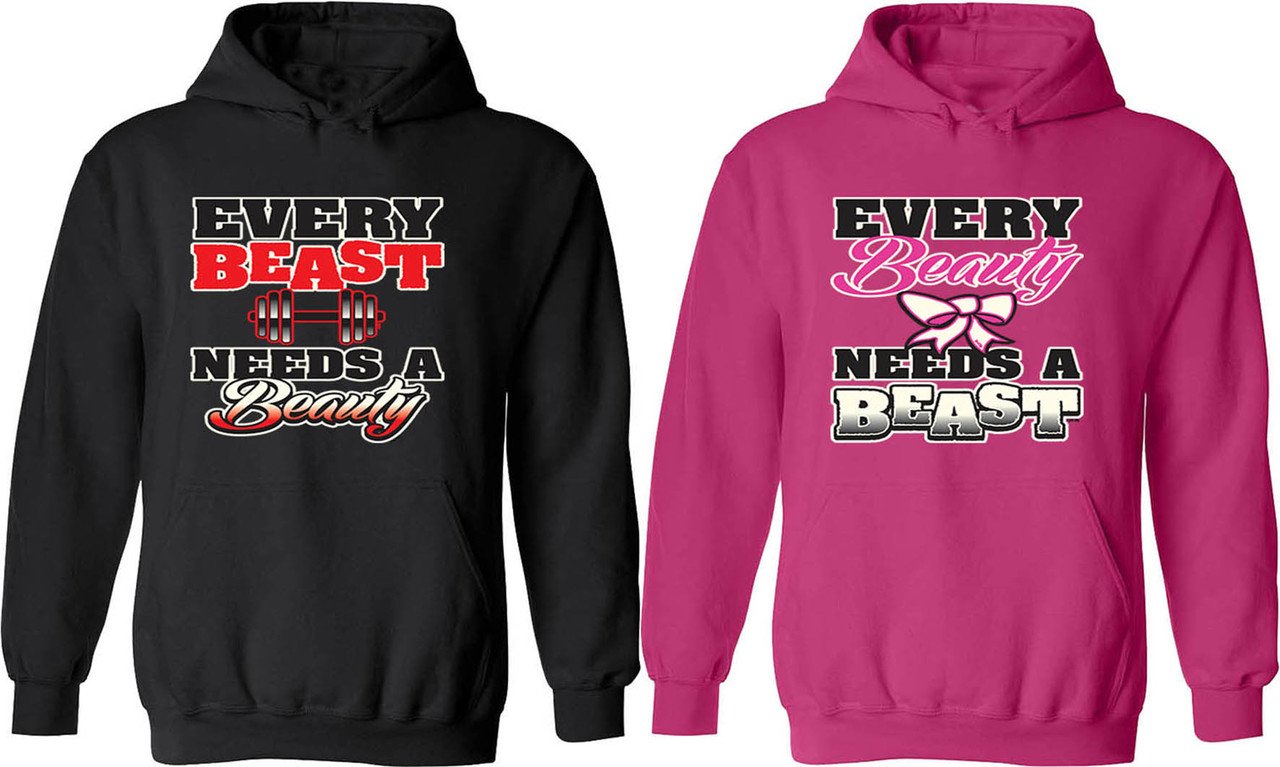 Matching Couple Hoodies - His & Her Love Sweaters for Date Nights