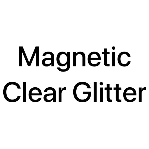 Magnetic Clear Glitter