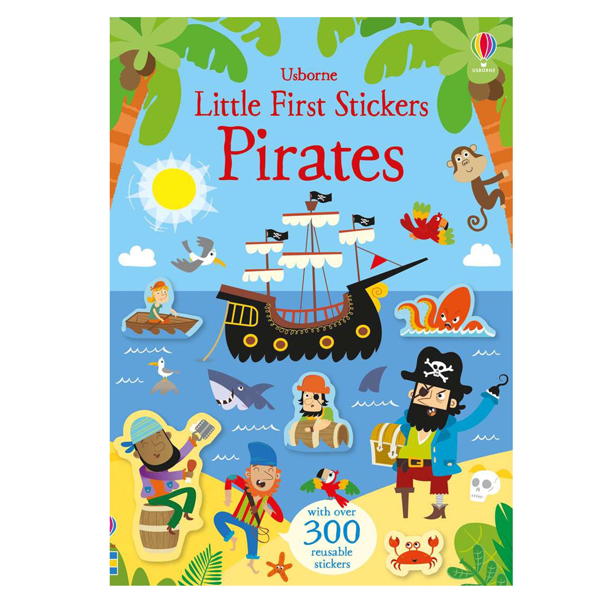 Little Stickers Pirates Book - Fun & Educational Activity Stickers for Kids - Perfect for Storytelling, Scrapbooking & DIY Projects