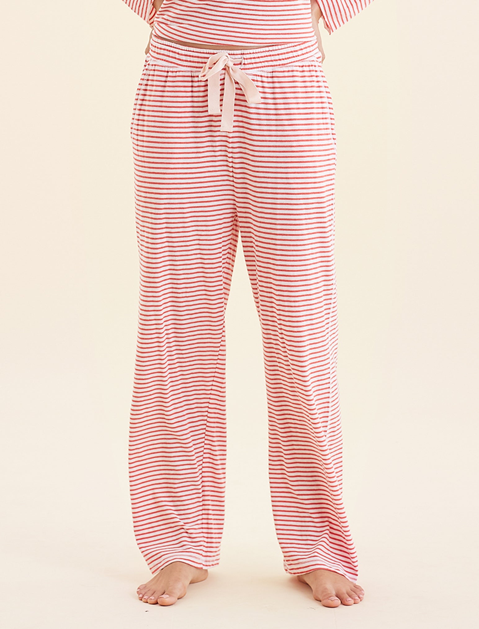 Jada Organic Cotton Straight Leg Pants for Women - Comfortable & Breathable High Waist Trousers for Work, Office & Casual Wear