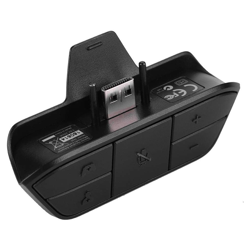 Topiky Xbox One Headset Adapter - Stereo Game Chat Audio Adapter for Xbox One Controller | Compatible with Gaming Headsets & Perfect for Online Multiplayer Sessions