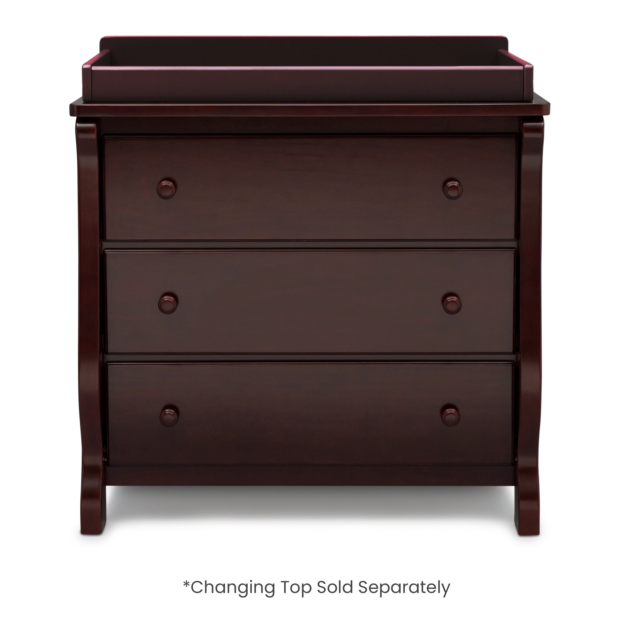Universal 3-Drawer Dresser with Interlocking Drawers - Sturdy Bedroom Storage Organizer for Clothes, Accessories & Home Decor - Perfect for Bedrooms, Dorms & Apartments