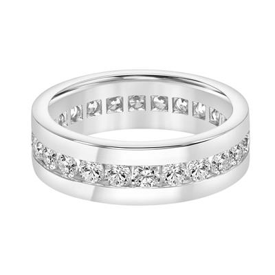Lab Grown Diamond Band for Women - Ethical & Affordable Wedding, Engagement, Anniversary Rings - Perfect for Everyday Wear & Special Occasions