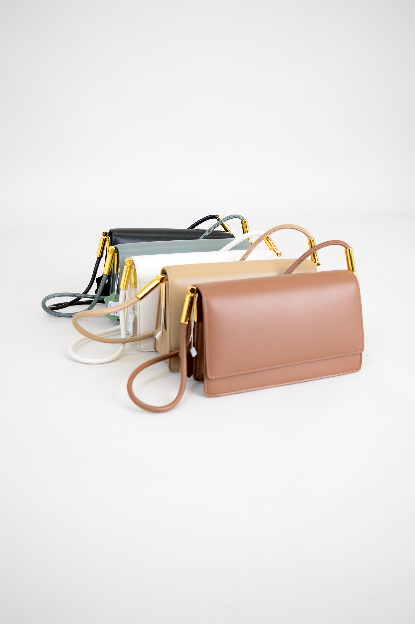 Premium White Leather Lina Bag for Women - Stylish Handbag for Work, Travel & Everyday Use