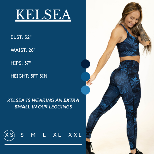 Summer Nights Leggings - High Waist Yoga Pants for Women, Breathable Workout Leggings with Pockets - Perfect for Yoga, Running, Gym & Lounge Wear