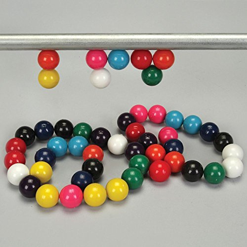 50-Pack Magnetic Marbles for Kids STEM Learning, Fridge Organization & DIY Science Projects | Strong Neodymium Magnets for Educational Toys, Office Decor & Creative Play