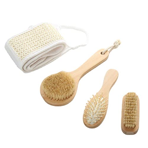 Premium Adium Bath Brush Set - Exfoliating Shower Brush & Body Scrubber for Smooth Skin | Ideal for Back Scrubbing, Spa Days & Dry Skin Care