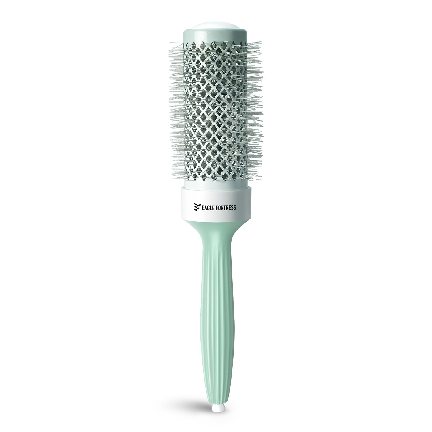 Professional Ceramic Ionic Round Hair Brush for Blow Drying & Styling - 1.69 Inch Volumizing Blowout Brush with Innovative Bristle Design for Bangs, Smoothing & Salon-Quality Results - Perfect for Home Use & Professional Styling