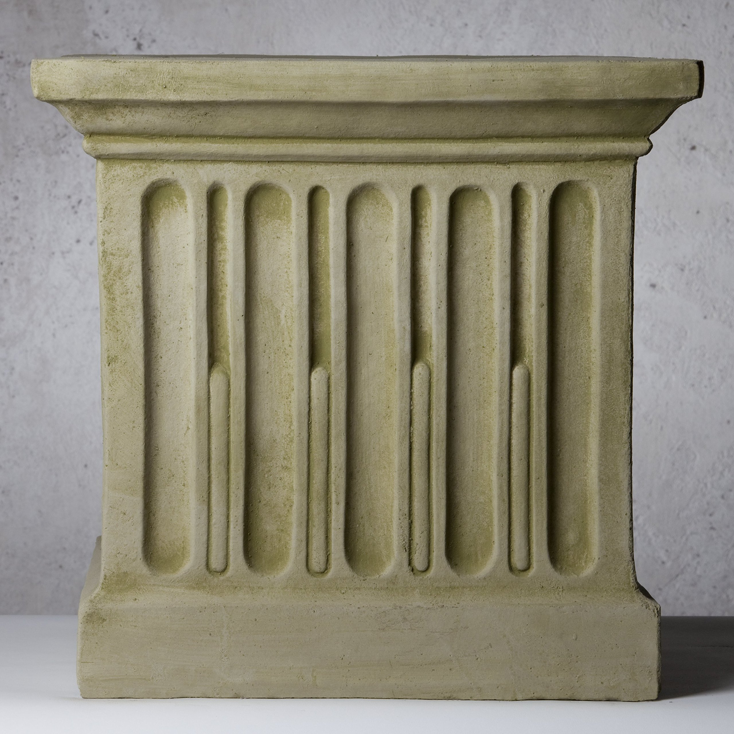 Campania International FT-125-EM X3 Outdoor Garden Fountain with English Moss Finish - Perfect for Patio, Backyard Decor & Landscape Water Feature