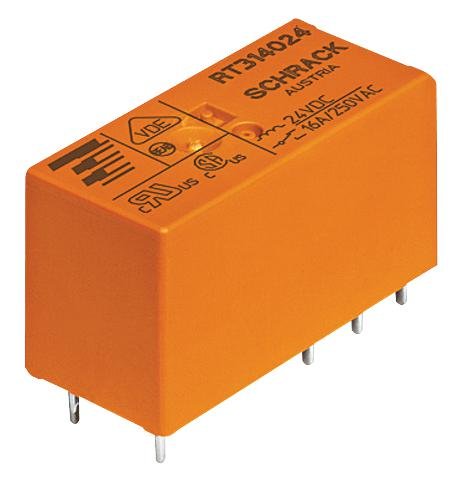 Schrack RT114005 Relay (50-Pack) - High-Quality Connectivity Solution for Industrial Automation & Electrical Control Systems