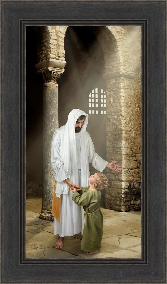 Feeling My Savior's Love - Inspirational Christian Wall Art Decor for Home, Church & Office - Perfect for Religious Gifts & Spiritual Encouragement