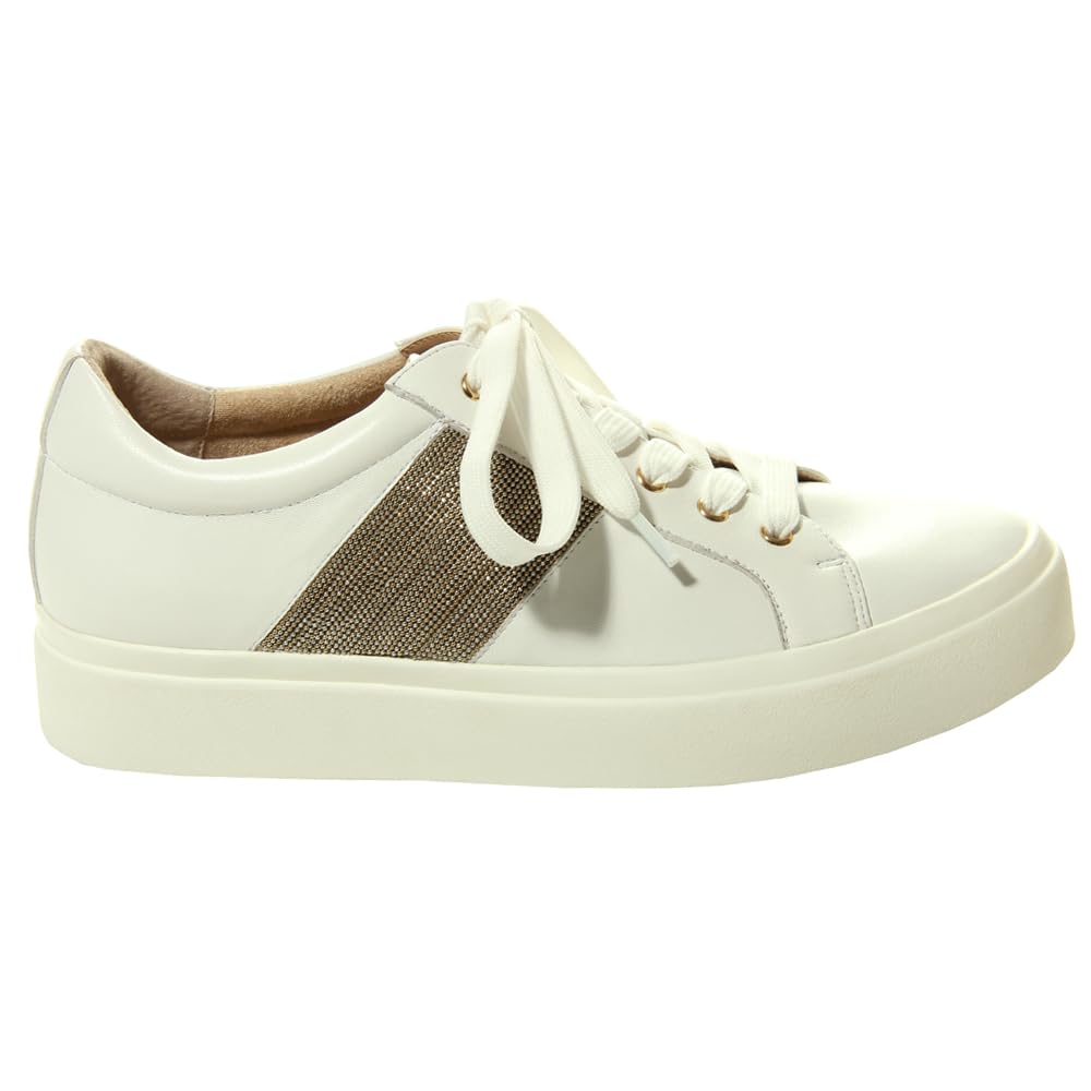 VANELi Women's Yavin Platform Sneakers - Casual Comfort Shoes in Off White | Perfect for Walking, Running & Everyday Wear