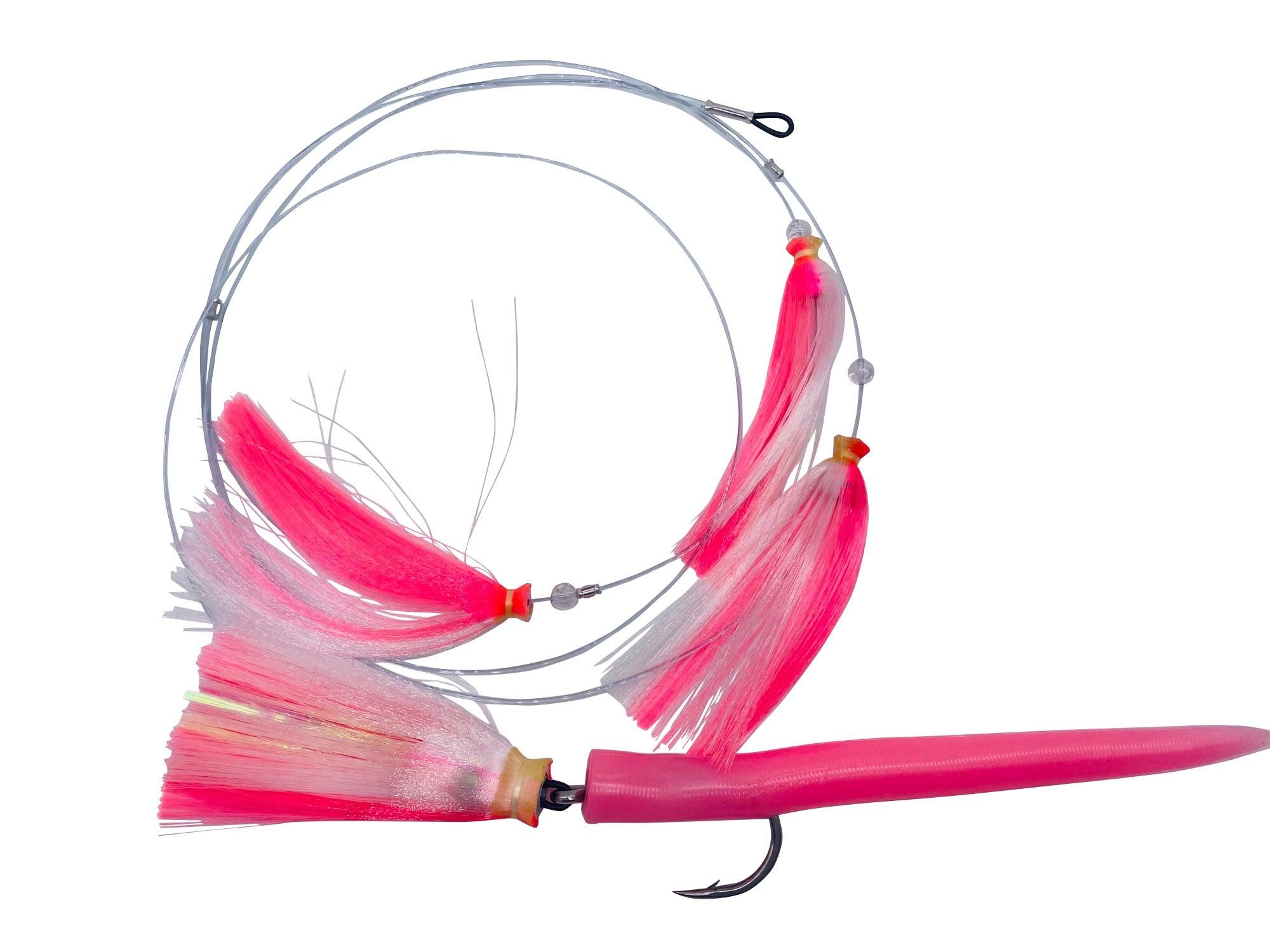 Chatterlures Joe Shute Daisy Chain With Ronz Tail Trolling Lure - Premium Saltwater Fishing Lure for Offshore Trolling, Big Game Fishing, and Deep Sea Angling