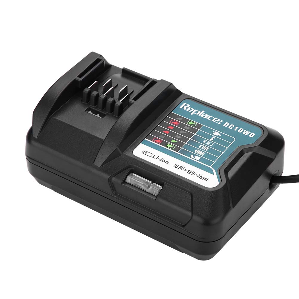 Fast 10.8V 12V Lithium Battery Charger with US Plug (100-240V) - Perfect for Power Tools, Cordless Drills & Outdoor Equipment
