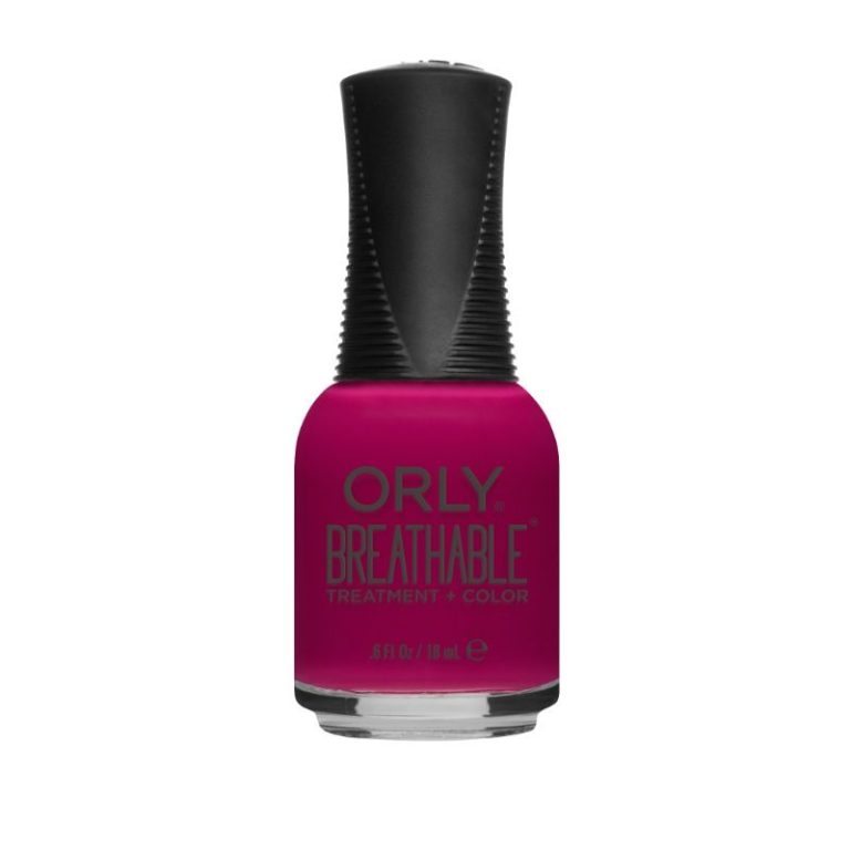 ORLY BREATHABLE Nail Polish - Heart Beet (18ml) - Vegan, Cruelty-Free, Long-Lasting Gel-Like Shine for Manicures & Pedicures - Perfect for Everyday Wear, Special Occasions & Salon-Quality Nails at Home