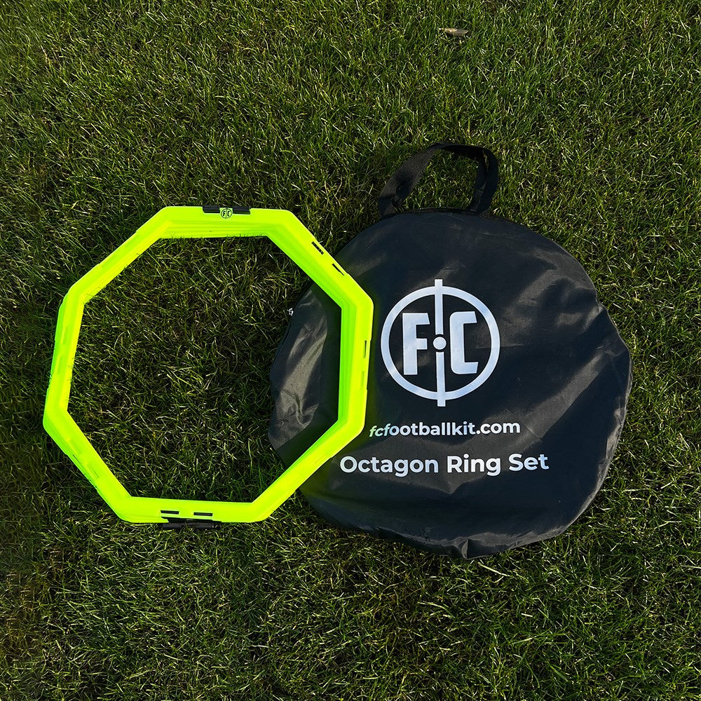 FC Octagon Agility Ring Ladder - Professional Training Equipment for Speed & Agility Drills - Perfect for Football, Soccer, Basketball & Fitness Training