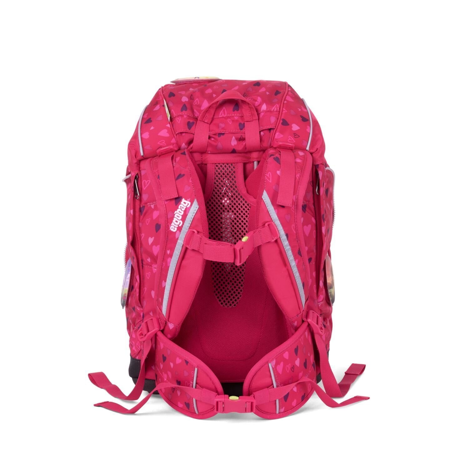 Ergobag School Backpack Set - 6 Piece Kids Backpack with Horse & Shoe Bear Design for Boys & Girls | Durable Lightweight Bookbag for Elementary Students, Daycare, Travel & Outdoor Activities