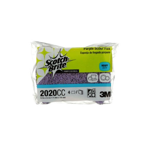 3M ScotchBrite Purple Scouring Pad 2020CC (2.8
