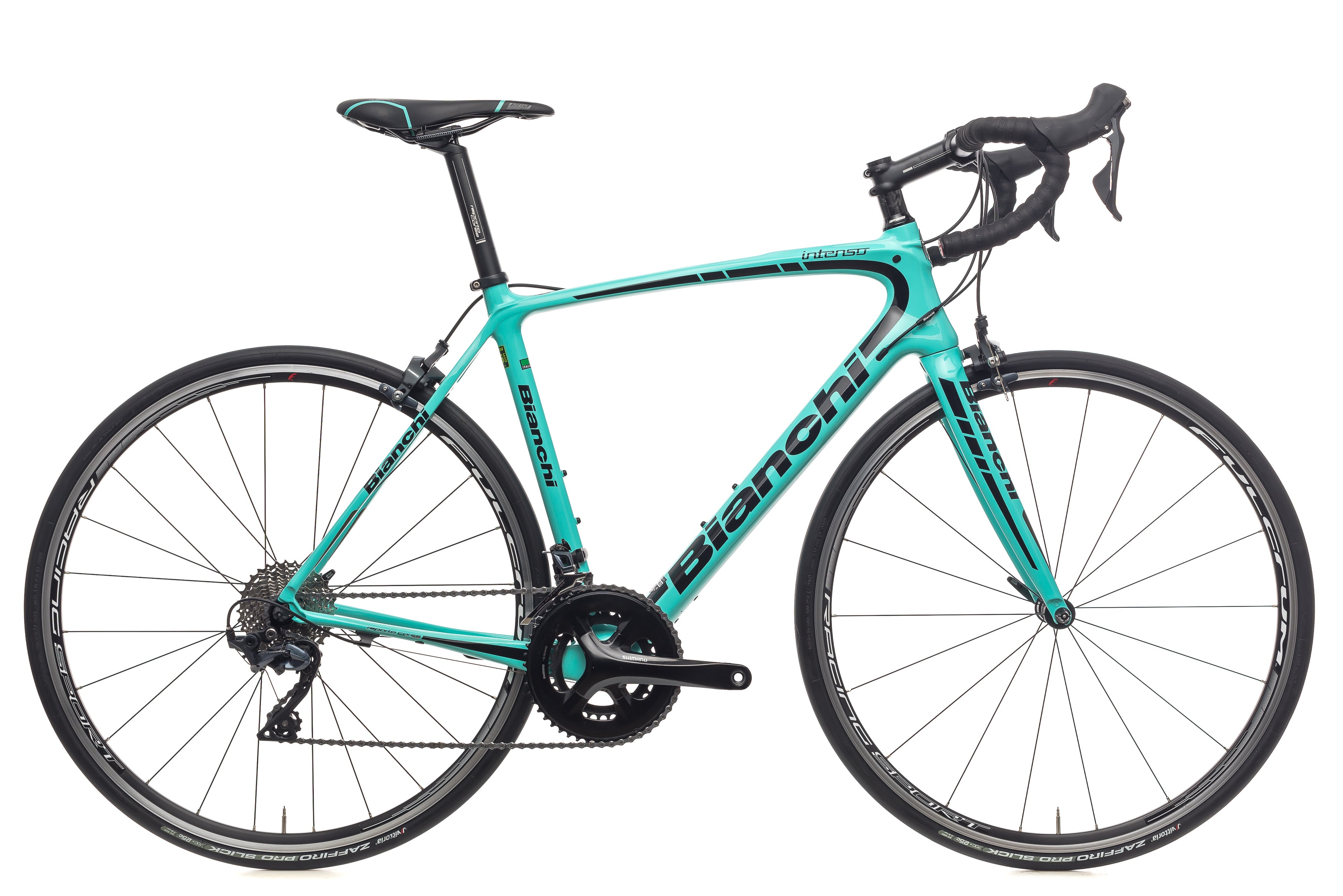 Bianchi Intenso Ultegra 55cm Road Bike 2018 - Lightweight Carbon Frame for Racing & Endurance Cycling