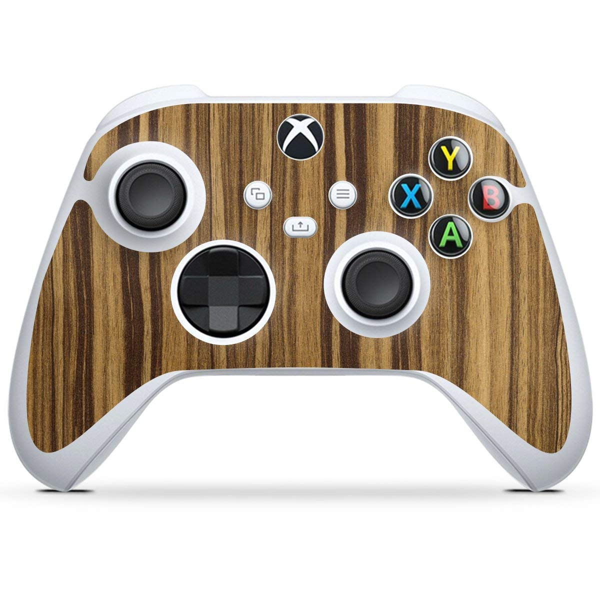 Premium Wood Grain Skin Compatible with Microsoft Xbox Series S Controller - Protective Vinyl Sticker Wrap for Enhanced Grip & Style - Perfect for Gaming, Streaming & Collectors