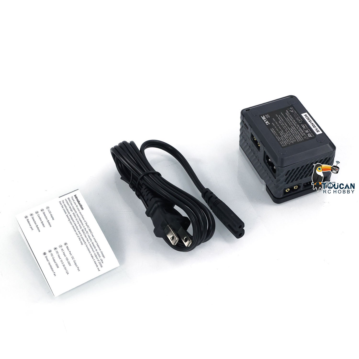SKYRC B6ACneo S100 AC/DC Smart Charger for 1/14 1/8 1/10 1/12 1/16 RC Cars, Trucks & Drones - Fast Charging LiPo Battery (1S-6S) - Perfect for RC Hobbyists & Remote Control Vehicle Enthusiasts