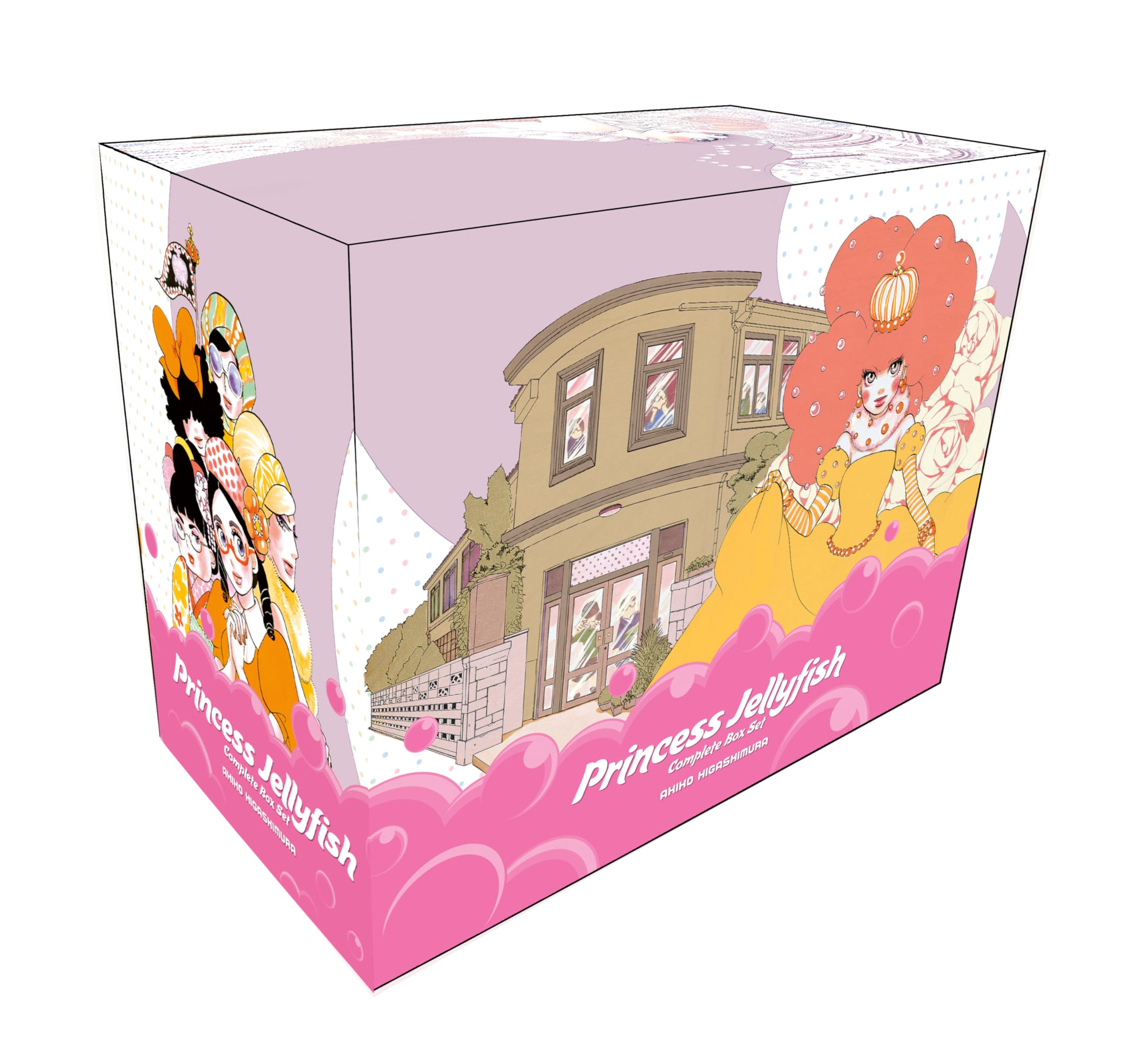 Princess Jellyfish Complete Manga Box Set - English Edition | Full Color Collection | Perfect for Anime Fans & Manga Collectors | Great Gift for Cosplay Enthusiasts & Japanese Culture Lovers