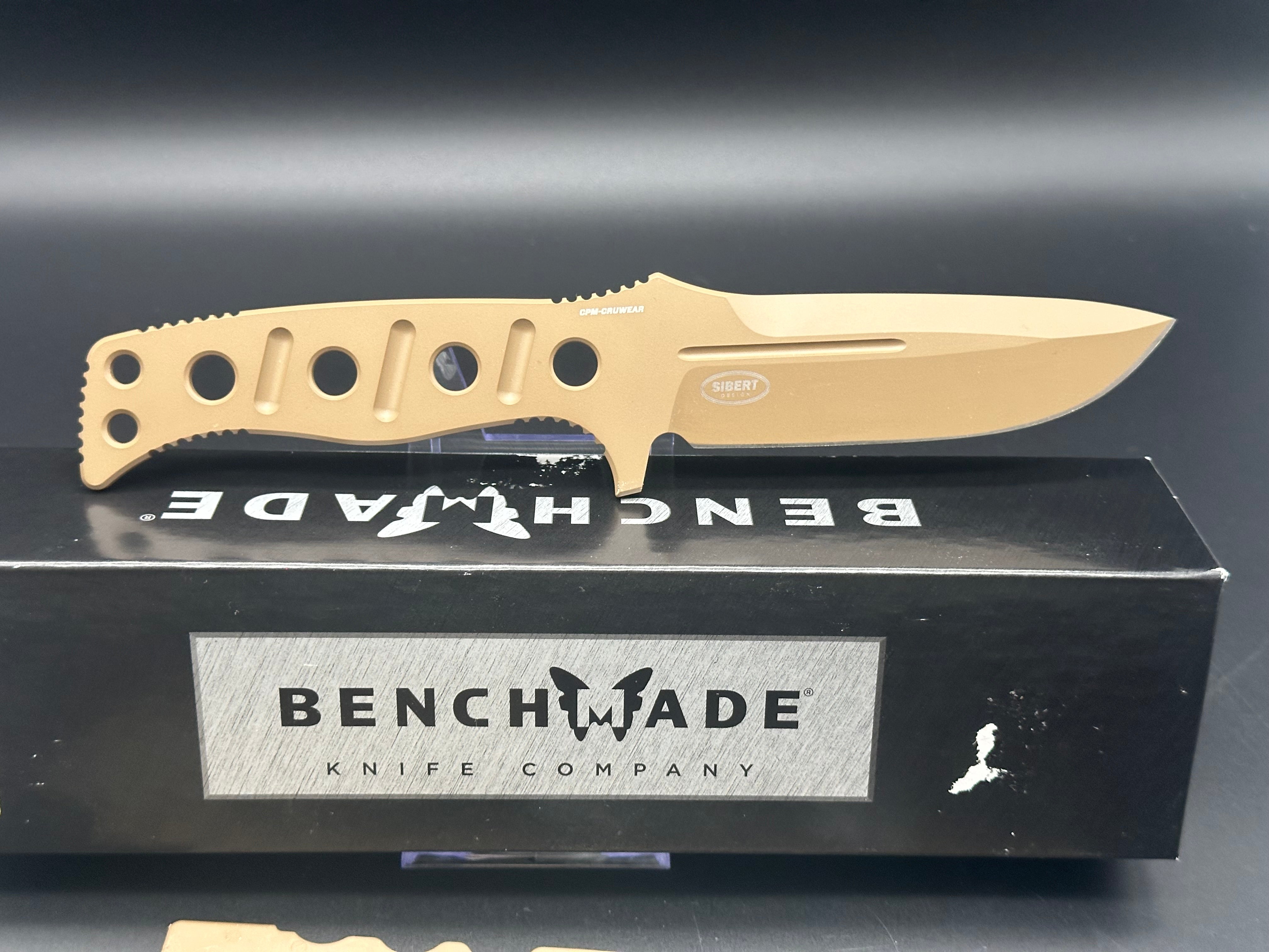 Benchmade 375FE Fixed Adamas Fixed Blade Knife - 4.2