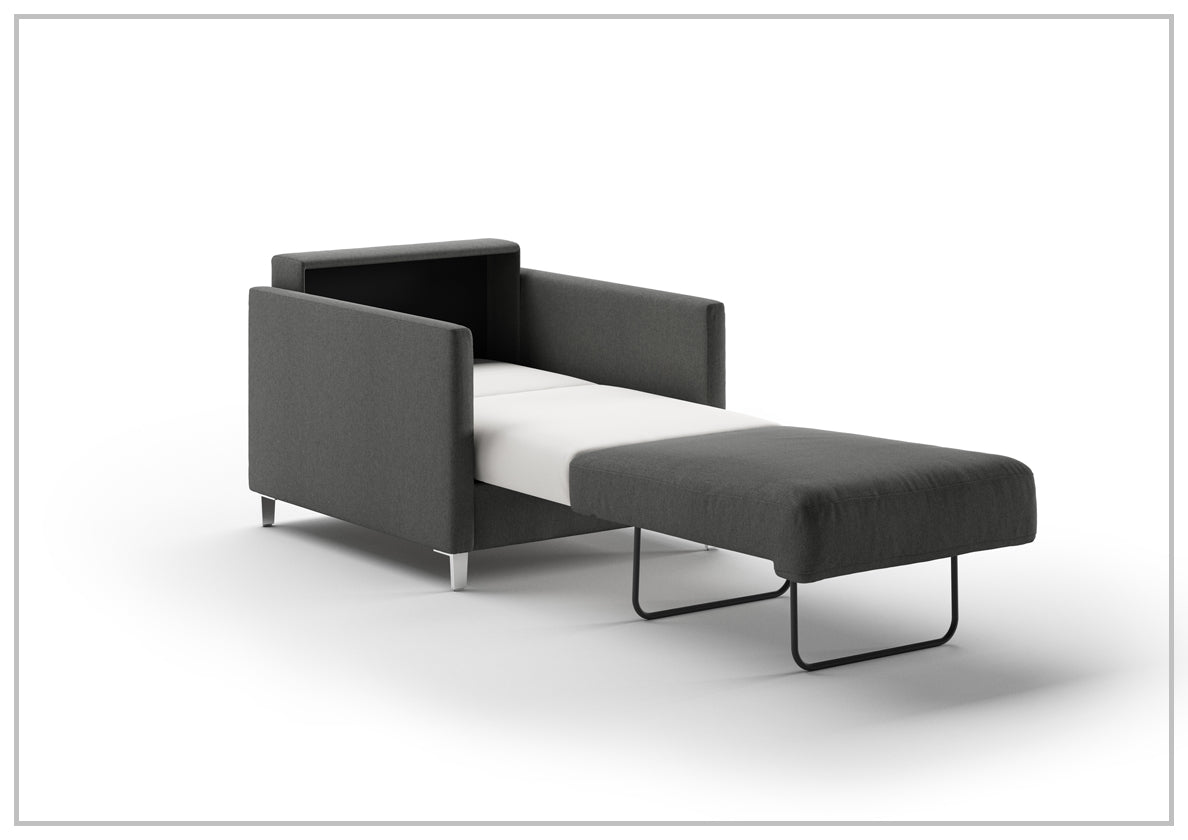 Luonto Elfin Fabric Sleeper Sofa with Nest Mechanism - Convertible 3-in-1 Space Saving Sofa Bed for Small Apartments, Guest Rooms & Home Offices | Perfect for Overnight Guests, Studio Living & Multi-Functional Spaces