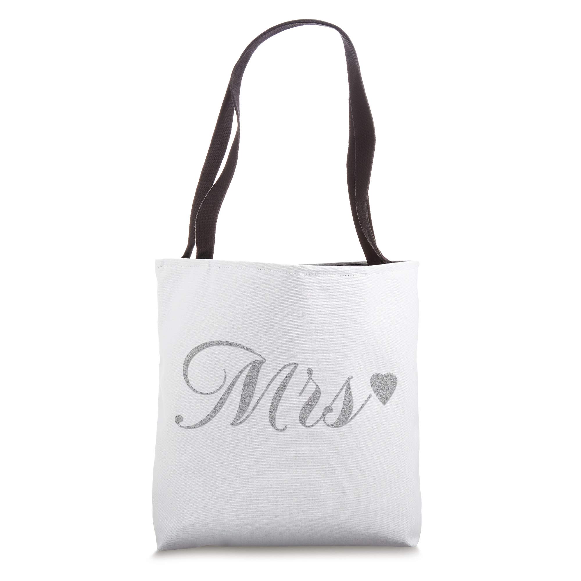 Mrs. Bridal Tote Bag - Elegant Wedding Gift for Bride, Beach Bachelorette Party & Honeymoon Travel - Perfect for Bridal Showers, Rehearsal Dinners & Destination Weddings