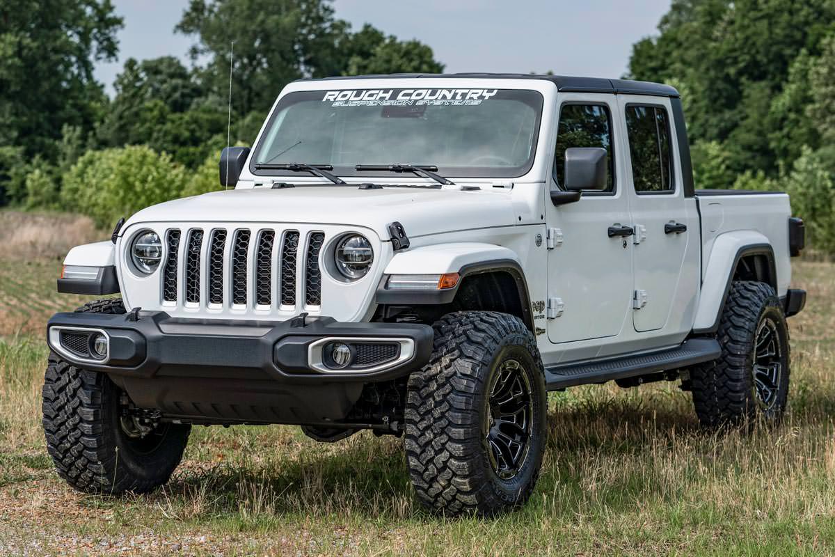 2.5 Inch Leveling Lift Kit with Heavy-Duty Springs | Compatible with Jeep Gladiator JT 4WD (2020-2023) | V2 Model 64870 | Off-Road Suspension Upgrade for Enhanced Ground Clearance & Towing