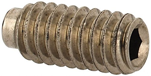 Stainless Steel 18-8 Socket Set Screw - Half Dog Point, 4-40 x 3/16