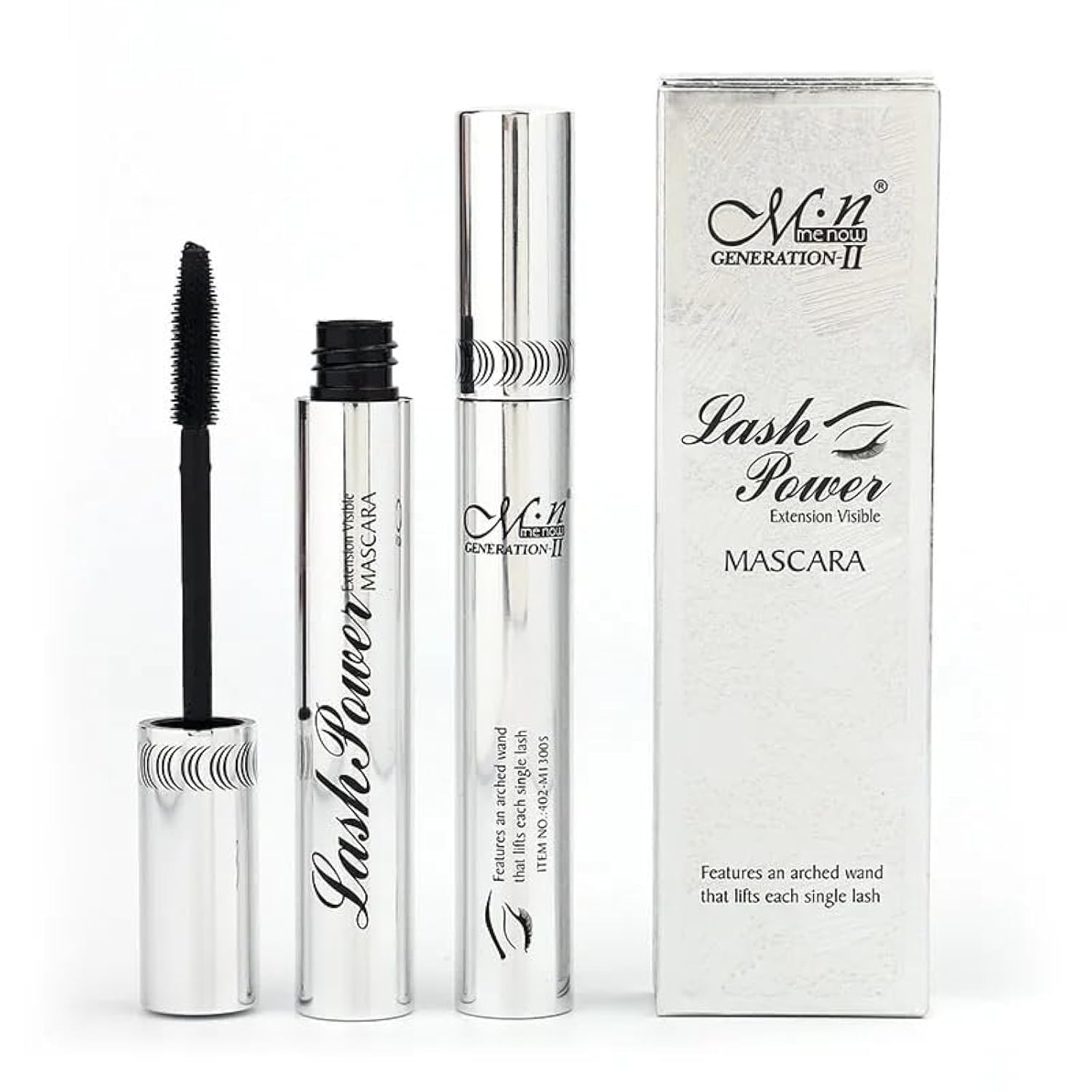 Oil-Free Waterproof Mascara for Eyelash Extensions & Natural Lashes - Long Lasting, Volumizing & Curling Formula | Perfect for Daily Wear, Special Occasions & Sensitive Eyes