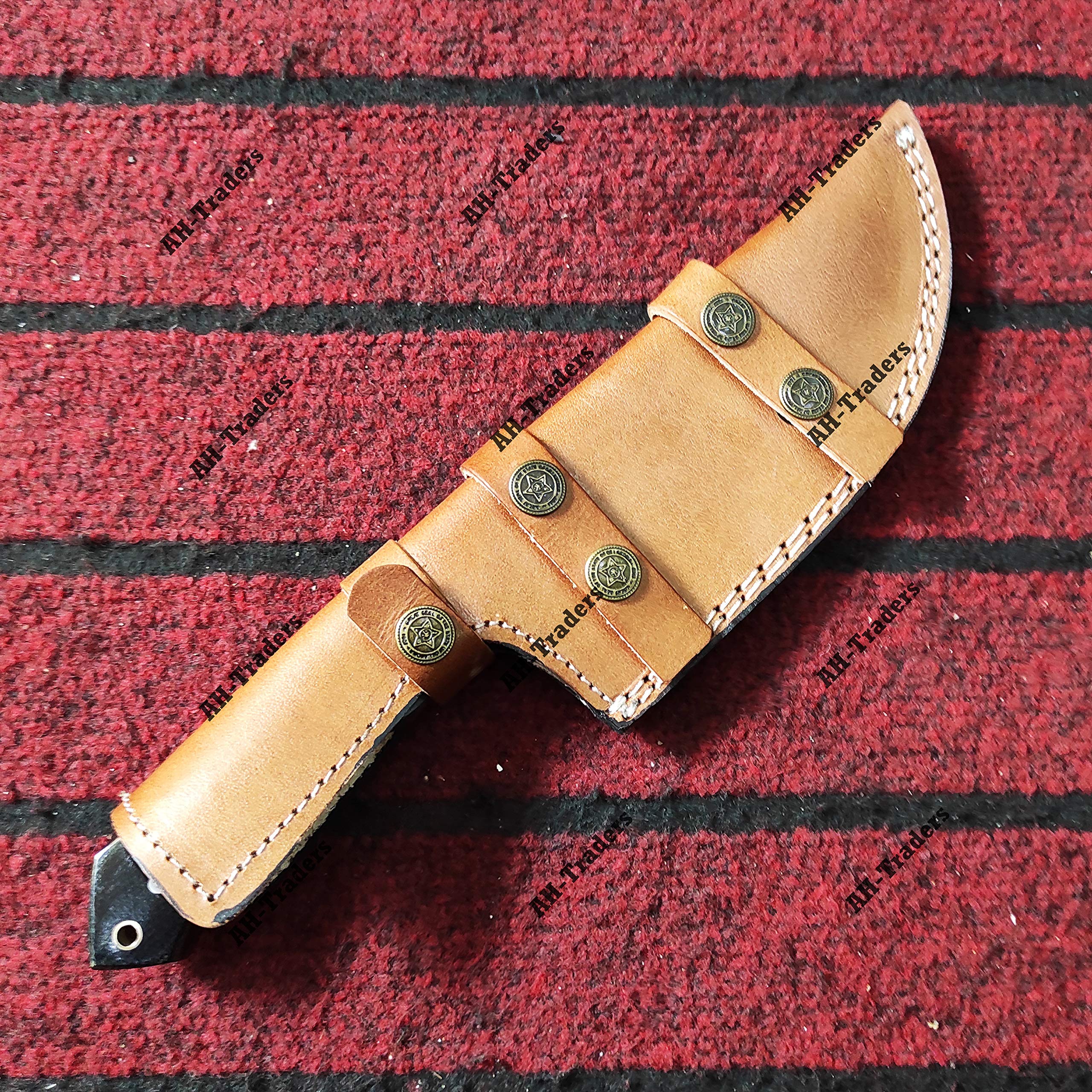 D2 Steel Damascus KE-01025-HK Tom Brown Style Tracker Knife 11.50