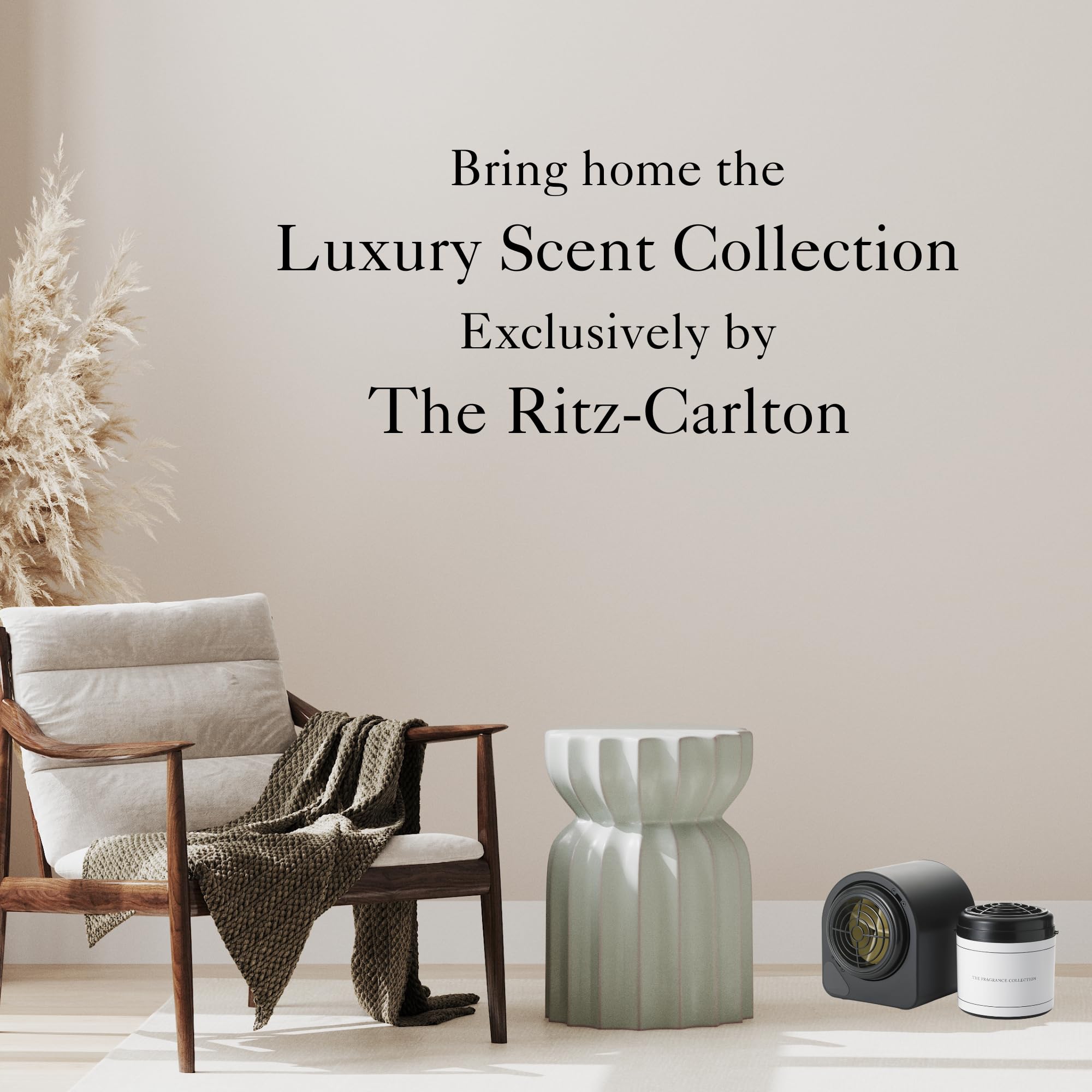 Luxury Home Diffuser Set with Scent Cartridge - Mandarin, Dark Chocolate & White Patchouli Fragrance | Premium Aromatherapy for Bedroom, Spa & Office Relaxation