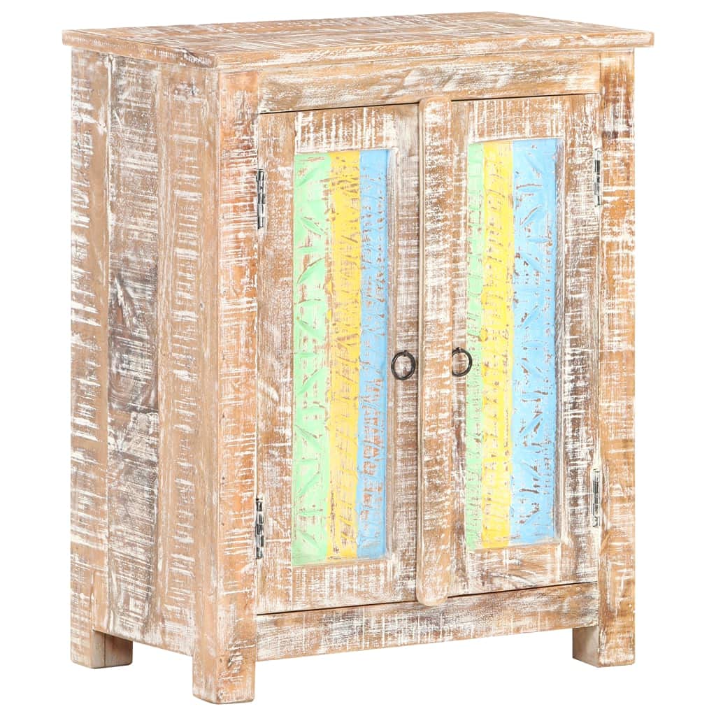 Rustic Acacia Wood Sideboard Cabinet - 24