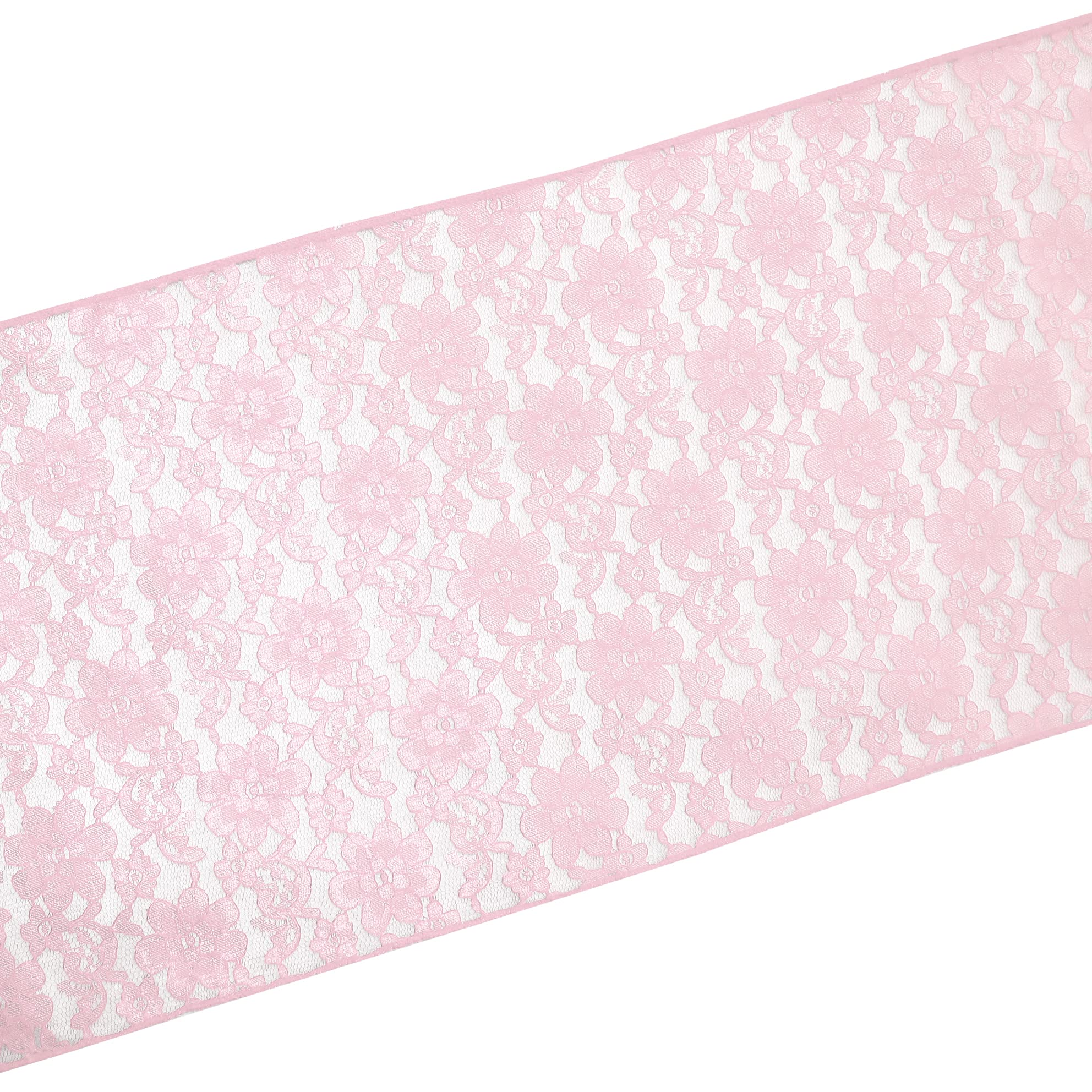 Elegant Floral Lace Table Runner - 12