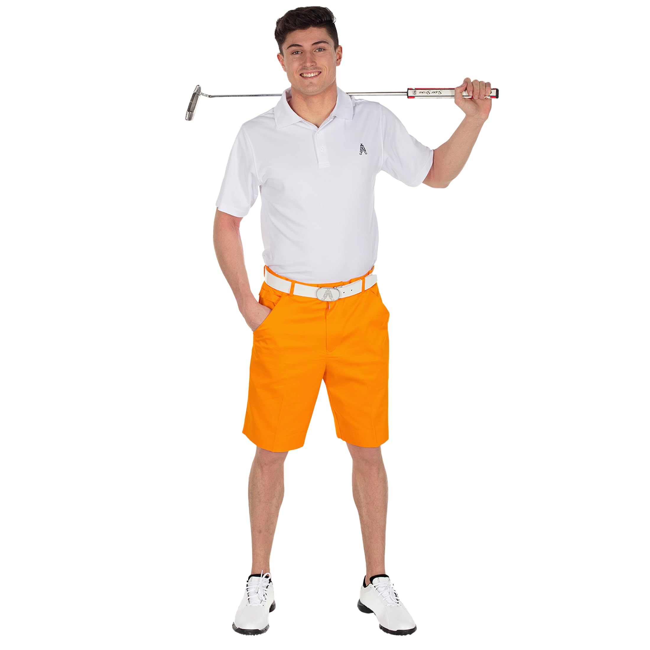 Royal & Awesome Men's Golf Shorts - Breathable Quick-Dry Stretch Golf Shorts for Men - Perfect for Golfing, Casual Wear & Outdoor Activities