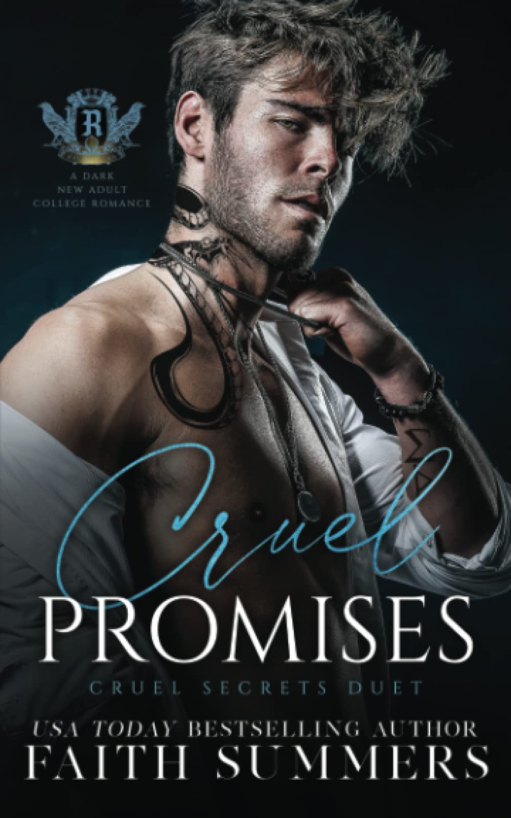 Cruel Promises: A Dark New Adult College Romance Novel - Cruel Secrets Duet | Forbidden Love & Dark Secrets | Perfect for Book Clubs & Late-Night Reading