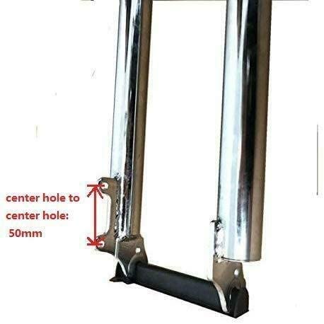 Black Felt Faker Gas Tank Frame 3.4L for Motorized Bicycle - 26inch Non-Suspension Fork & Headset - Perfect for DIY Bike Projects & Urban Commuting