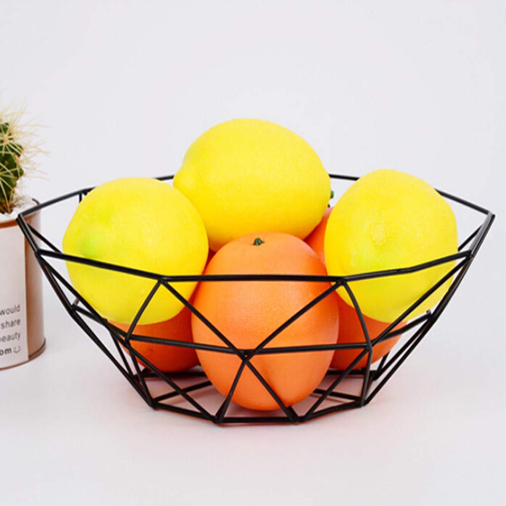 Stainless Steel Fruit Basket Container - Kitchen Drain Rack for Fruits, Vegetables & Snacks | Rust-Proof Wire Mesh Bowl for Countertop Storage & Drying | Perfect for Kitchen, Pantry & Dining Table Organization