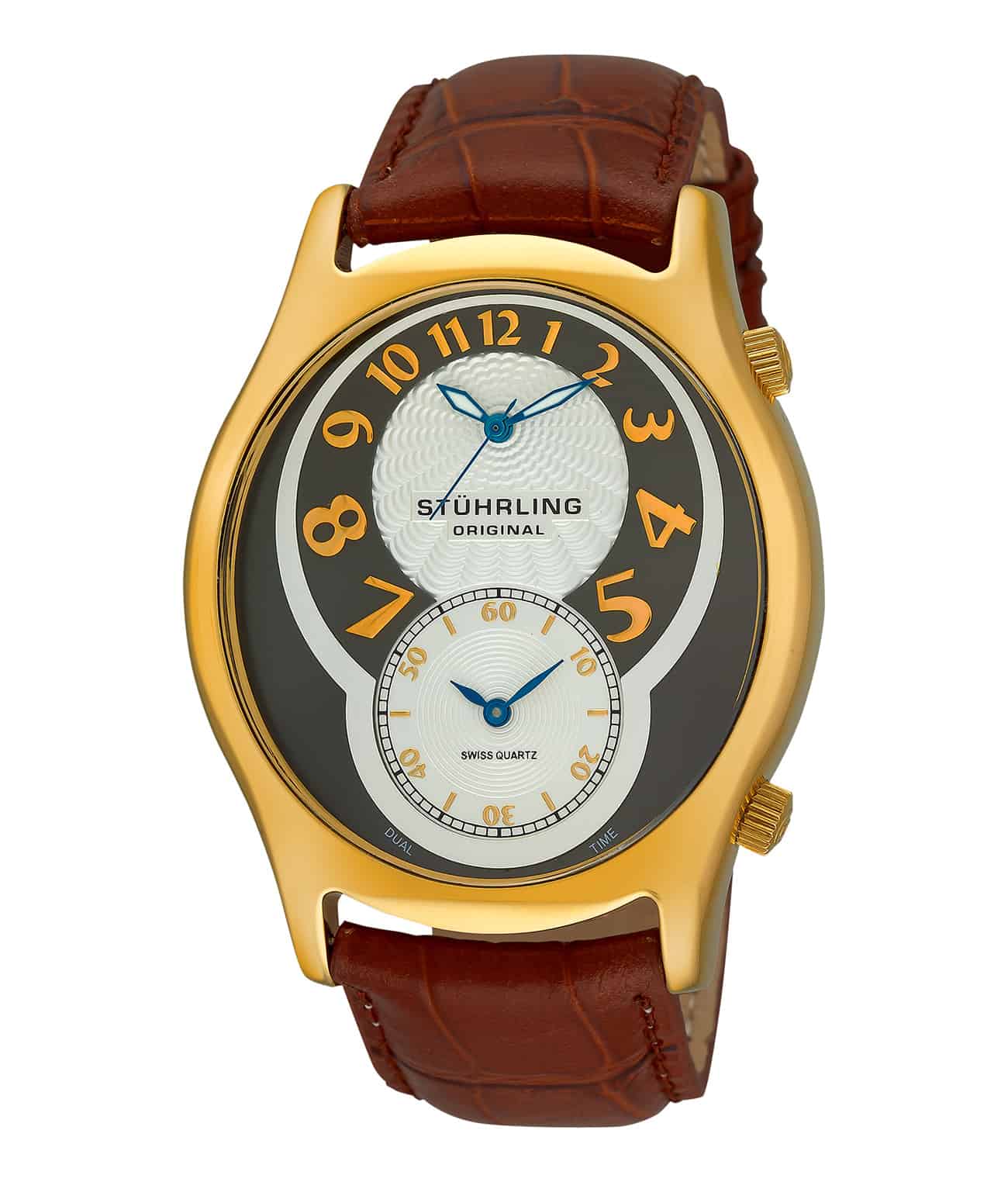 Kensington Grand 63XL 46mm Classic Quartz Watch for Men - Elegant Dress Watch for Business, Formal Occasions & Everyday Wear