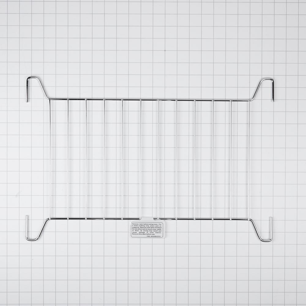 Amana W10803366 Microwave Cooking Rack - Stainless Steel Oven Rack for Even Heating | Perfect for Reheating, Defrosting & Cooking Meals in Microwave Ovens