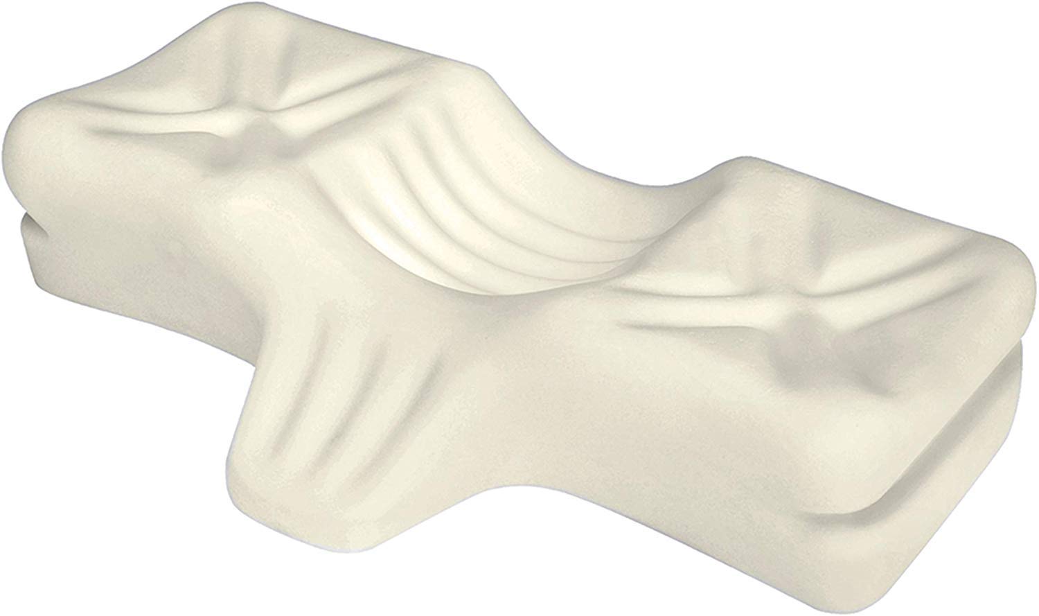 Therapeutica Orthopedic Sleeping Pillow for Neck Pain Relief - Medium Firm Support for Side, Back & Stomach Sleepers - Perfect for Home, Travel & Office Use