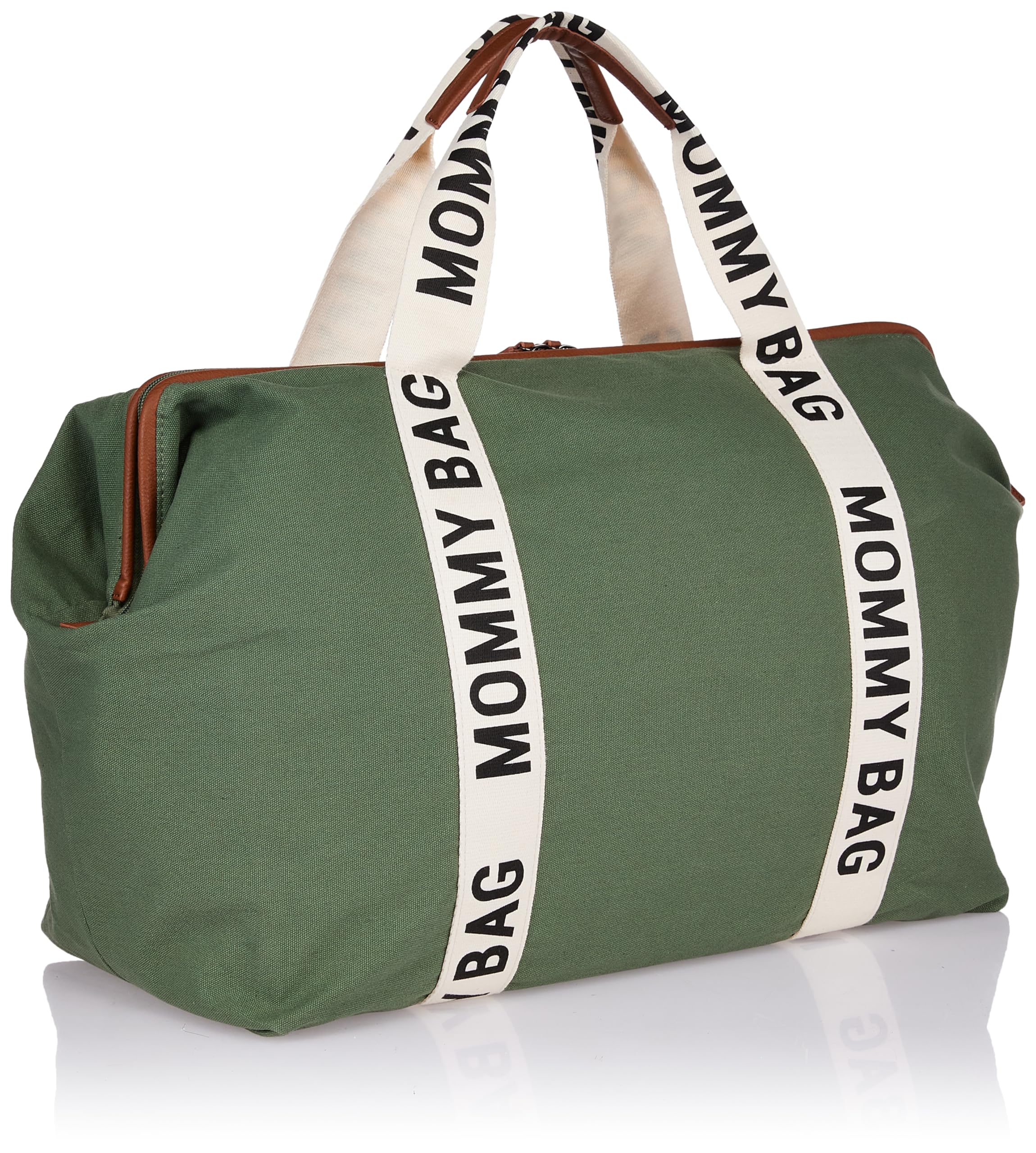 Childhome Signature Mommy Bag - Waterproof Sporty Diaper Tote for Women, Large Baby Essentials Travel Organizer | Perfect for Moms On-the-Go, Gym, Park & Family Outings