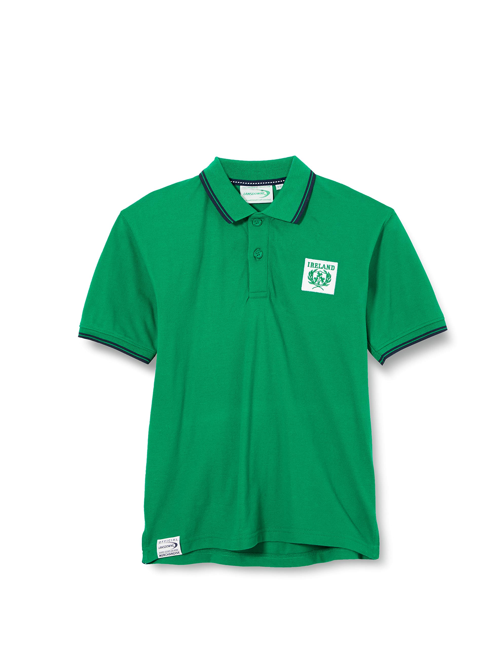 Emerald Ireland Pique Kids Short Sleeve Polo Shirt - Breathable Cotton Comfort for Boys & Girls - Perfect for School, Playdates & Summer Outfits