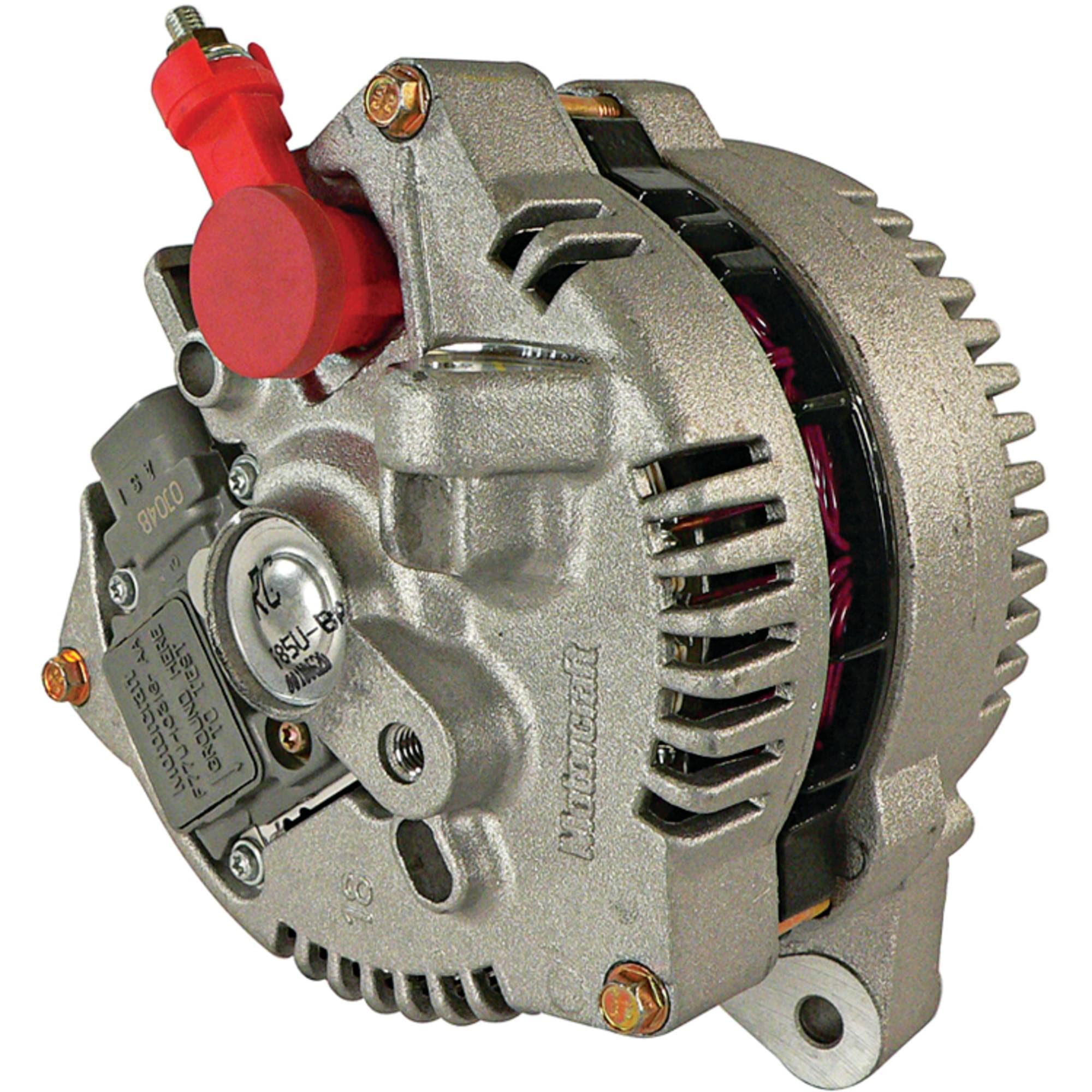 High Output 250 Amp 12V Alternator for 1995-1999 Ford Crown Victoria 4.6L - CW Rotation, IF Fan, IR Regulator & Solid Pulley - Direct Replacement for AFD0039-250 - Perfect for Performance Upgrades & Heavy-Duty Electrical Systems